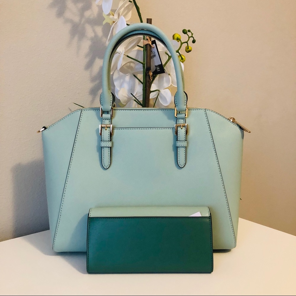 Michael kors Ciara Large Satchel & Wallet set NWT - Picture 3 of 7